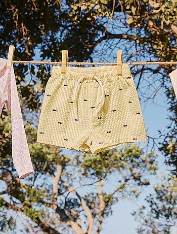 Pantalón corto de baño estampado