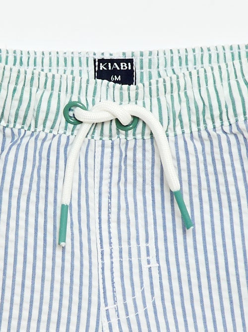 Pantalón corto de baño estampado - Kiabi