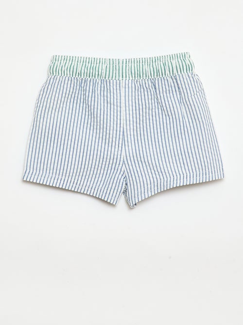 Pantalón corto de baño estampado - Kiabi