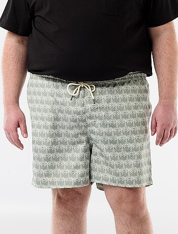 Pantalón corto de baño estampado