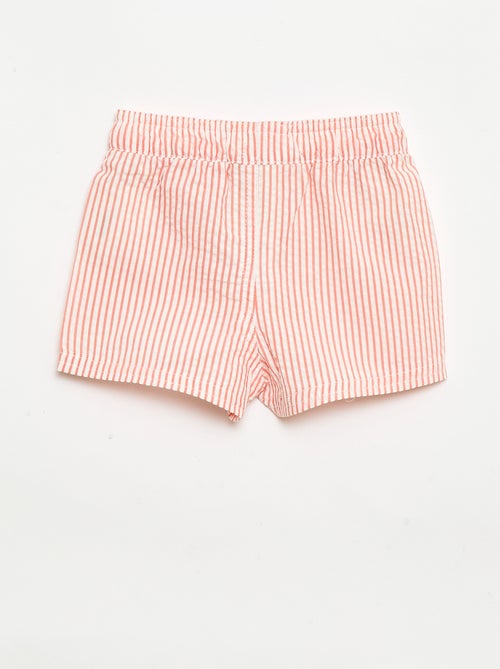 Pantalón corto de baño estampado - Kiabi