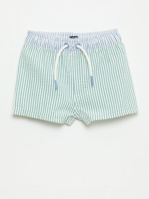 Pantalón corto de baño estampado - Kiabi