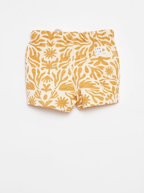 Pantalón corto de chándal - Grafik Edition - Kiabi