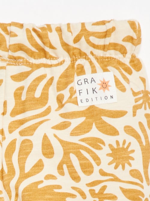 Pantalón corto de chándal - Grafik Edition - Kiabi