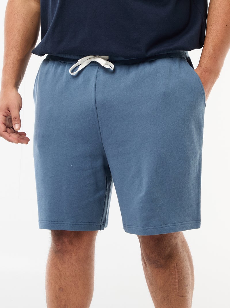 Pantalón corto de chándal Azul - Kiabi