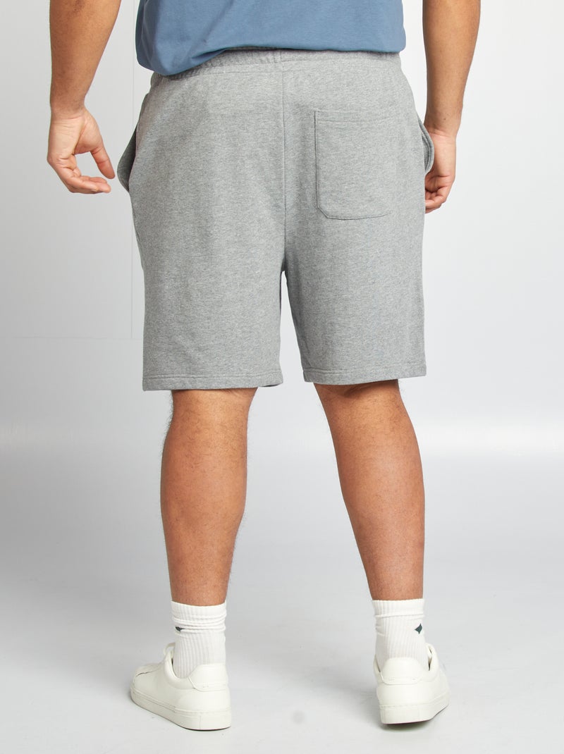 Pantalón corto de chándal GRIS - Kiabi