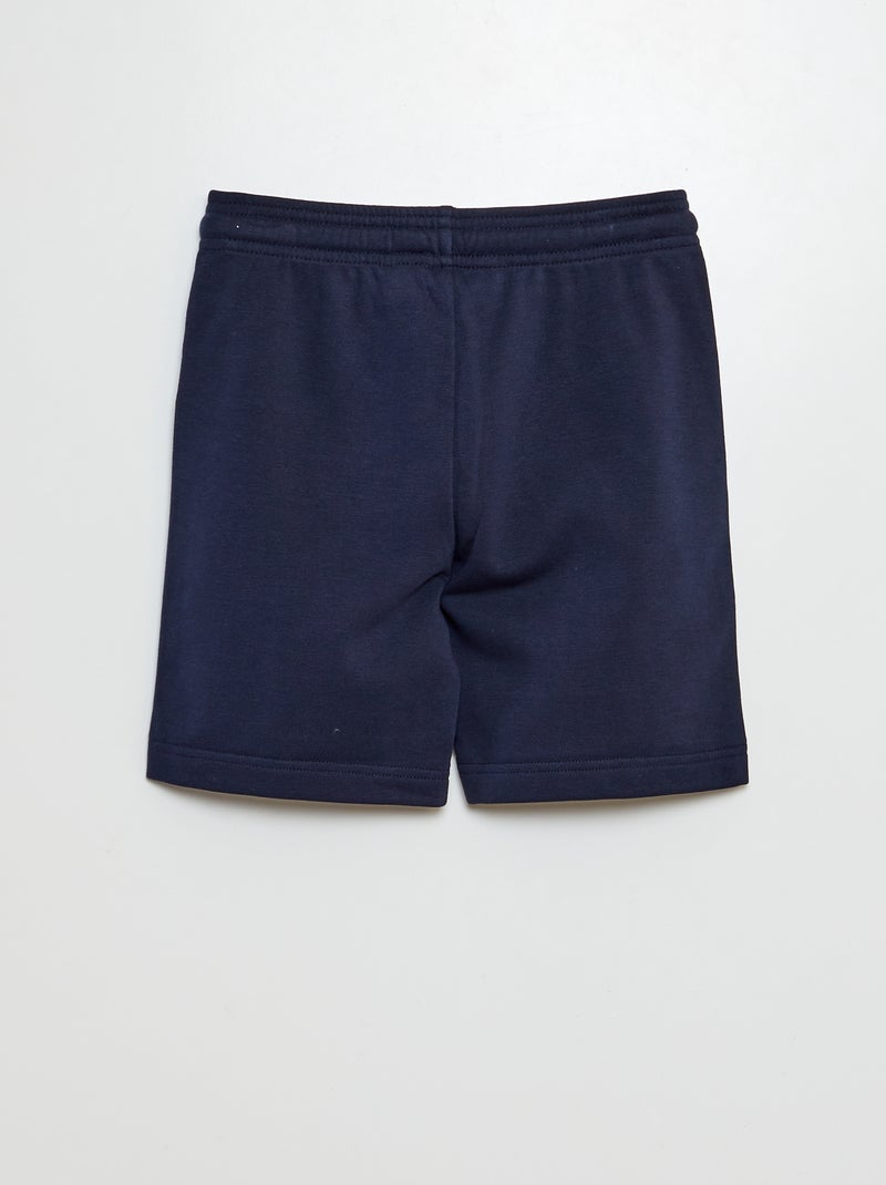 Pantalón corto de chándal ligero azul - Kiabi