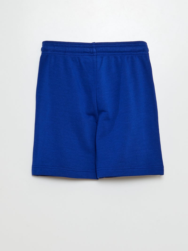 Pantalón corto de chándal ligero azul - Kiabi