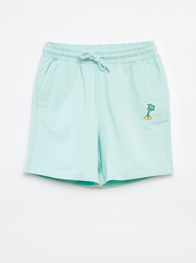 Pantalón corto de chándal ligero Azul - Kiabi