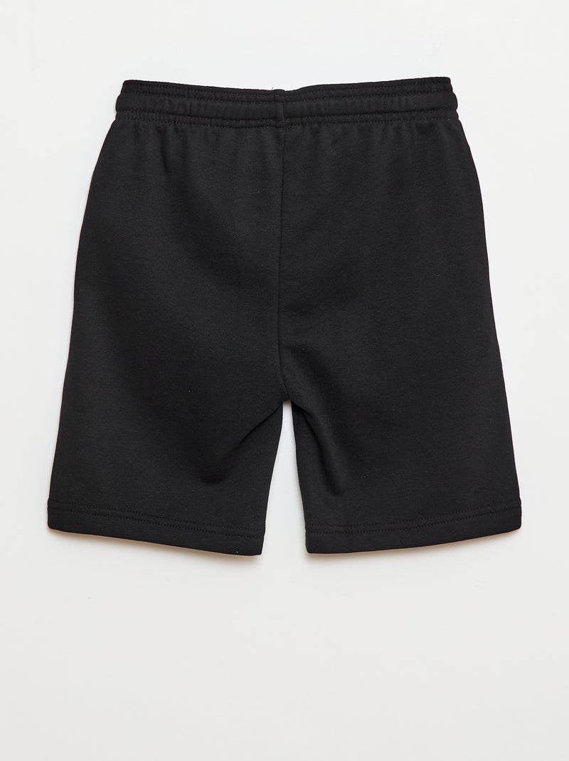 Pantalón corto de chándal ligero Negro - Kiabi