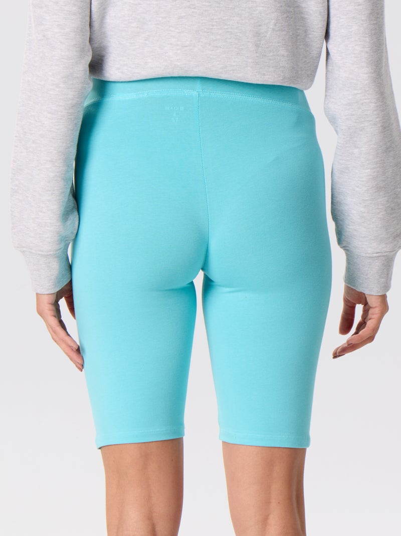 Pantalón corto de ciclista premamá Azul - Kiabi