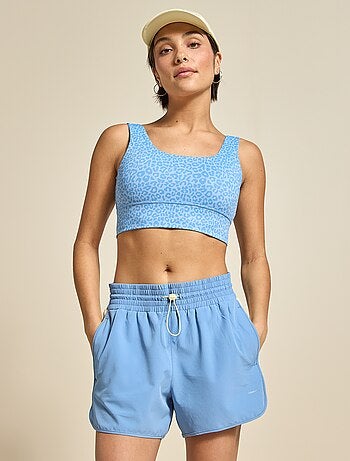 Pantalón corto de deporte color block - (ekstract)