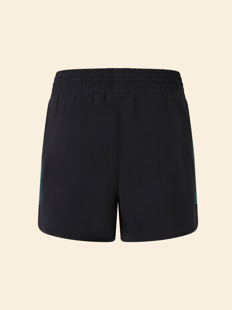 Pantalón corto de deporte color block - (ekstract) Negro - Kiabi