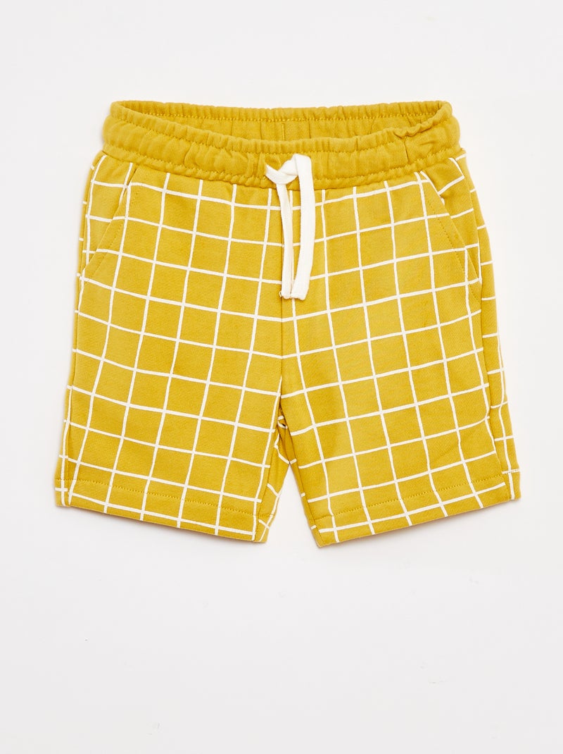 Pantalón corto de fantasía  - Grafik Edition Amarillo - Kiabi