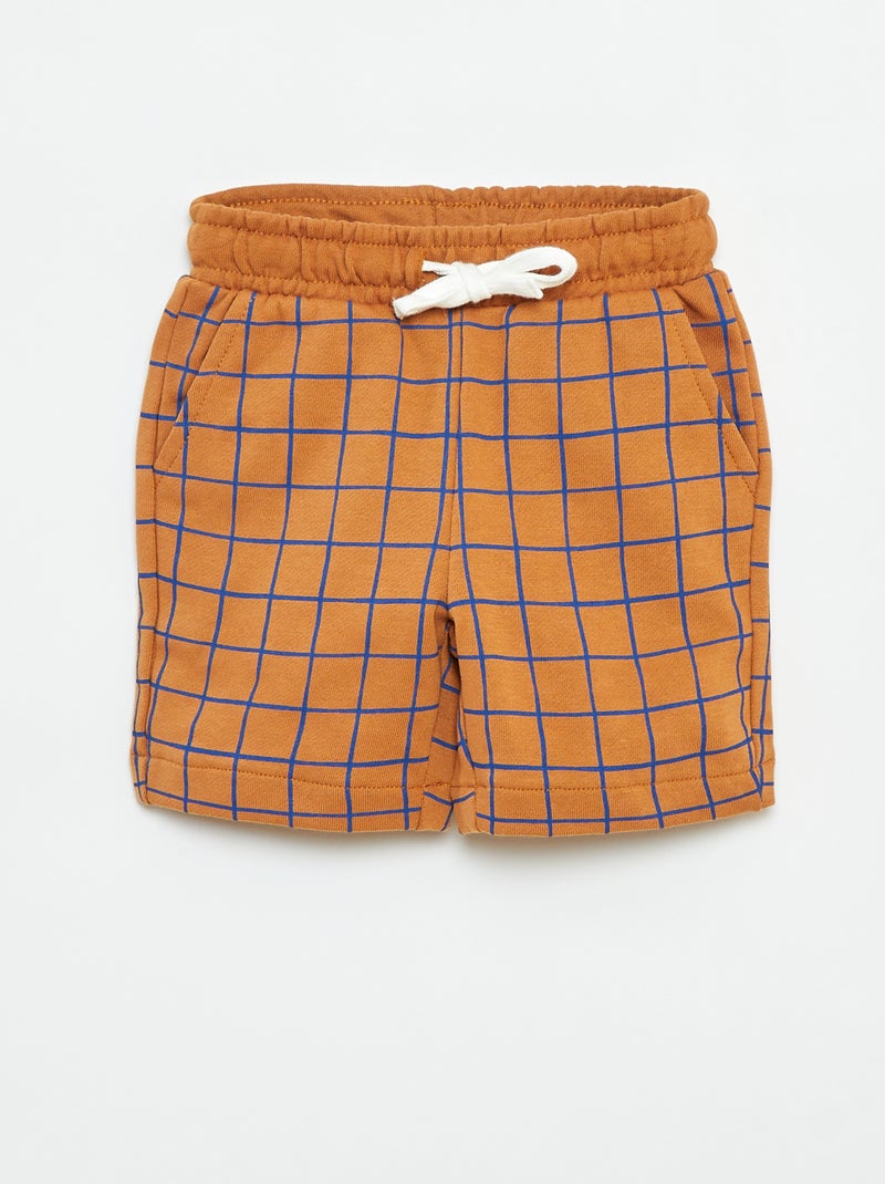 Pantalón corto de fantasía  - Grafik Edition Marron - Kiabi