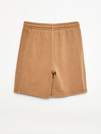 Pantalón corto de felpa ligera