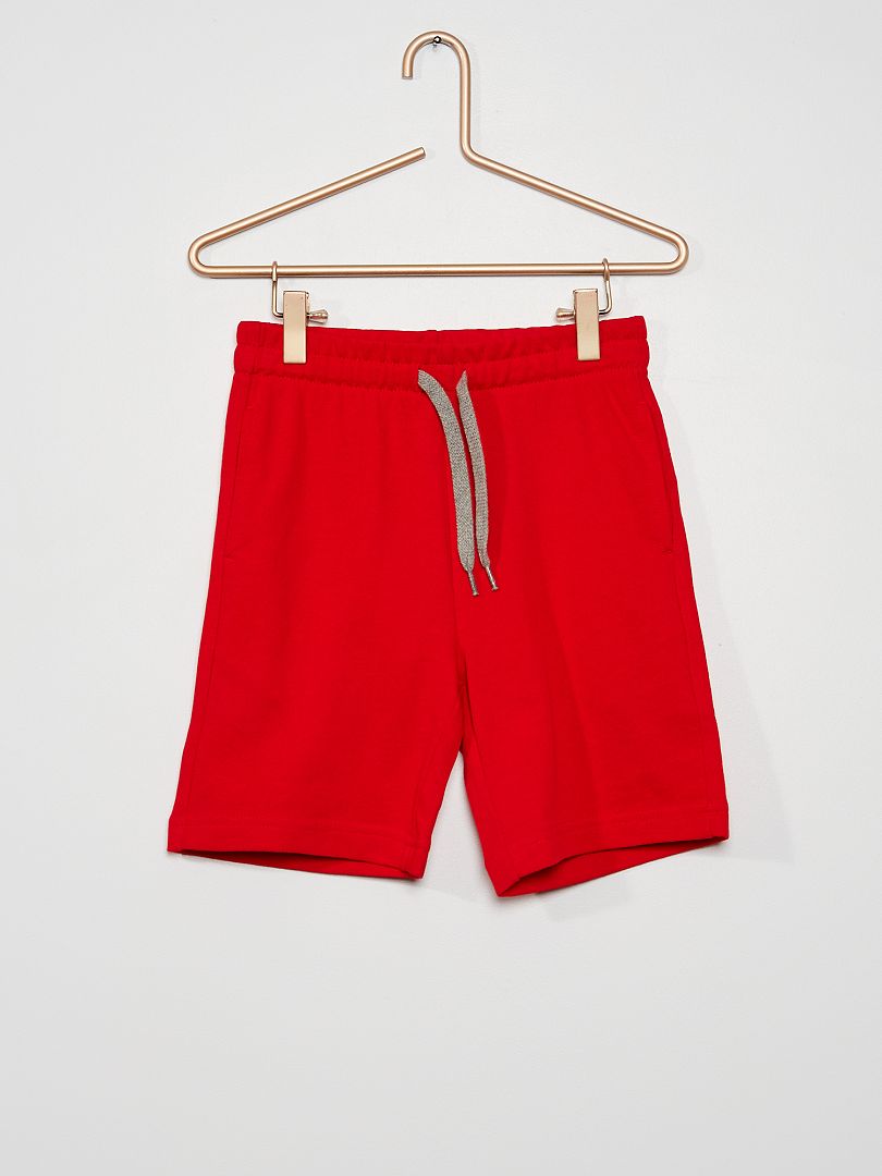 Pantalón de felpa ligera - rojo - Kiabi - 4.00€