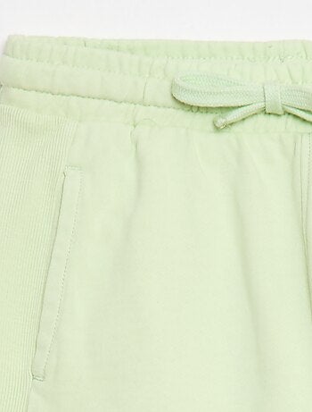 Pantalón corto de felpa ligera