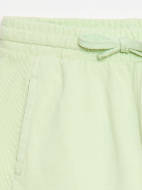 Pantalón corto de felpa ligera - Kiabi