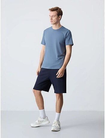 Pantalón corto de felpa para hombre de mezcla de algodón tommy