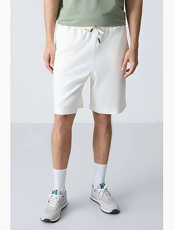 Pantalón corto de felpa para hombre de mezcla de algodón tommy