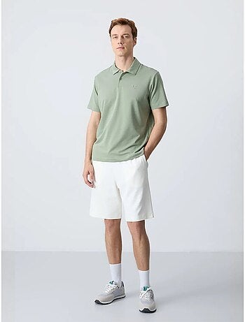 Pantalón corto de felpa para hombre de mezcla de algodón tommy
