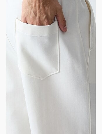 Pantalón corto de felpa para hombre de mezcla de algodón tommy