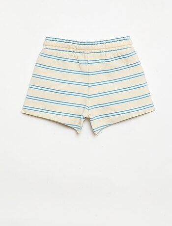 Pantalón corto de felpa sin cepillar