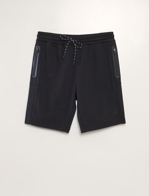 Pantalón corto de jogging de piqué - Kiabi