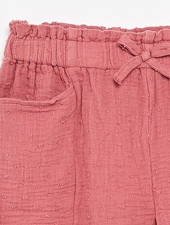Pantalón corto de lona