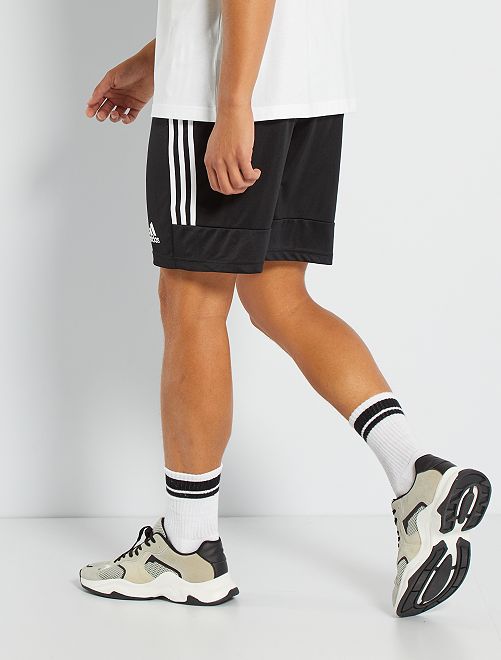 Pantalón corto de microfibra 'Adidas' - NEGRO - Kiabi - 25.00€