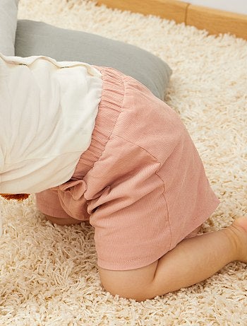 Pantalón corto de pana - Kiabi