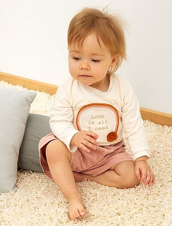 Pantalón corto de pana - Kiabi