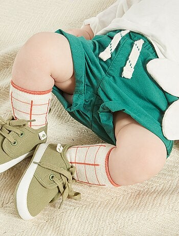 Conjunto bebé pantalón corto vaquero. Hey - Babybol