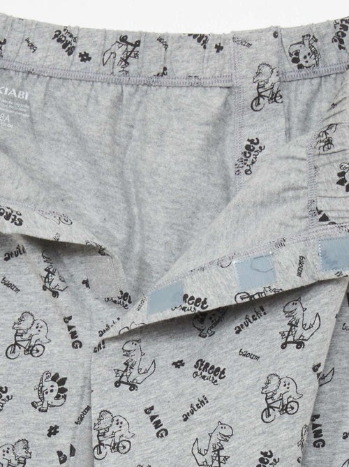 Pantalón corto de punto - colección fácil de poner - Kiabi