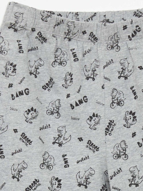 Pantalón corto de punto - colección fácil de poner - Kiabi