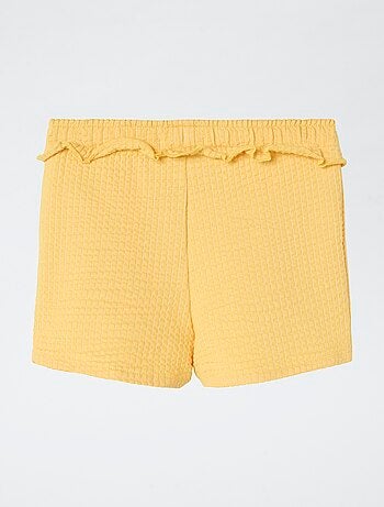 Pantalón corto de punto gofrado 'Guppy'