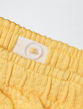 Pantalón corto de punto gofrado 'Guppy'