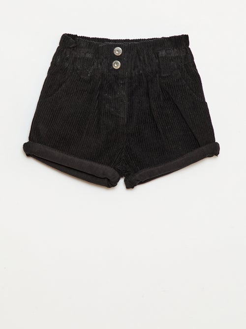 Pantalón corto de terciopelo - Kiabi