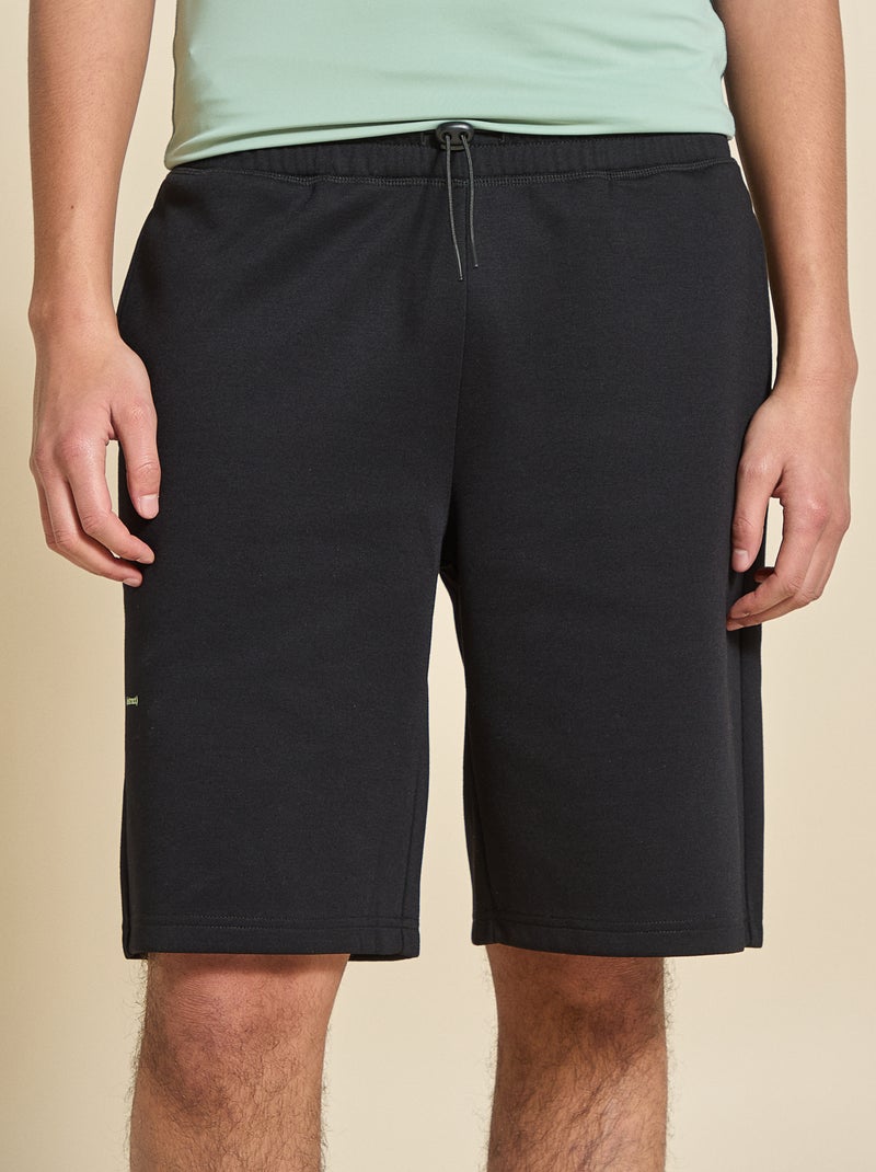 Pantalón corto deportivo - (ekstract) Negro - Kiabi
