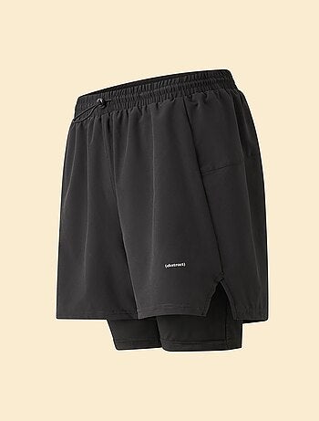 Pantalón corto deportivo 2 en 1 - (ekstract)