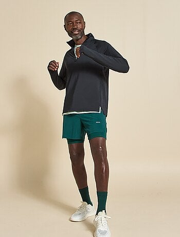 Pantalón corto deportivo 2 en 1 - (ekstract)