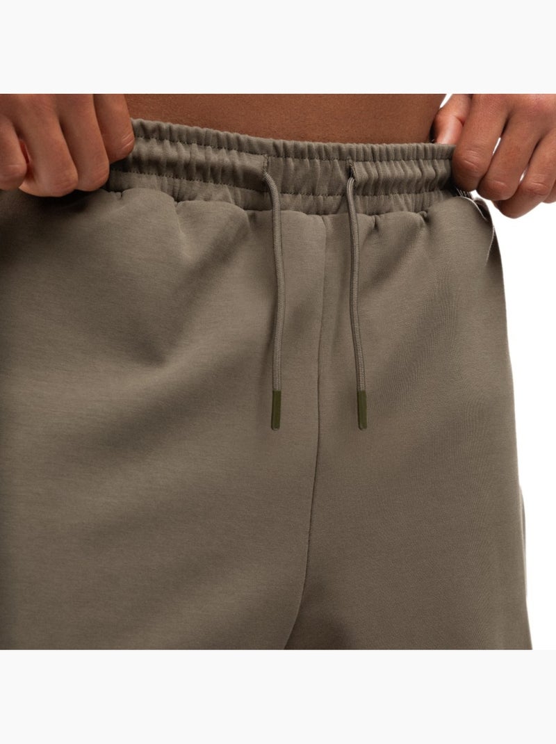 Pantalón corto deportivo algodón hombre fitness hombre titan Verde - Kiabi