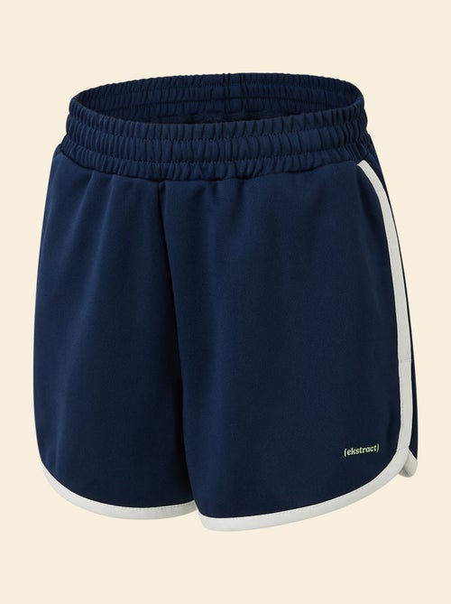 Pantalón corto deportivo con bandas contrastadas - (ekstract) - Kiabi Pantalón corto deportivo con bandas contrastadas - (ekstract) - Kiabi