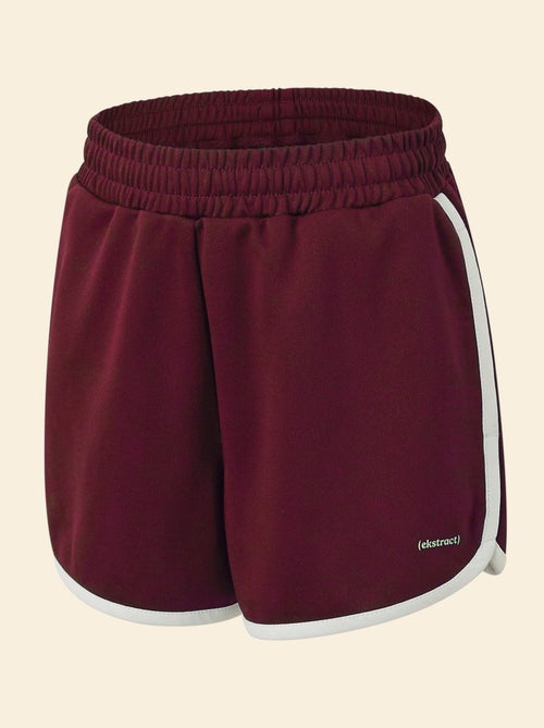 Pantalón corto deportivo con bandas contrastadas - (ekstract) - Kiabi