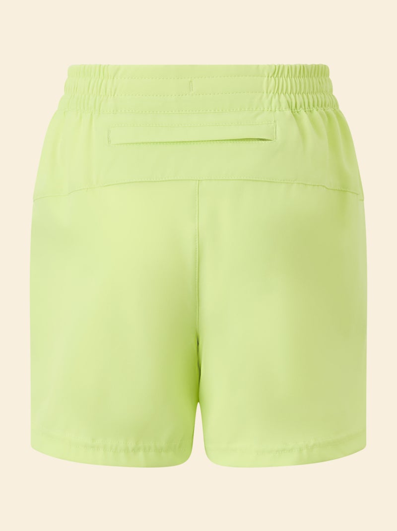 Pantalón corto deportivo con bolsillo con cremallera en la espalda - (ekstract) Amarillo - Kiabi