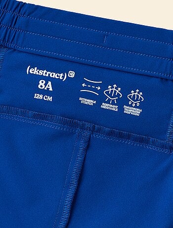 Ekstract - Pantalón corto deportivo con bolsillo con cremallera en la espalda
