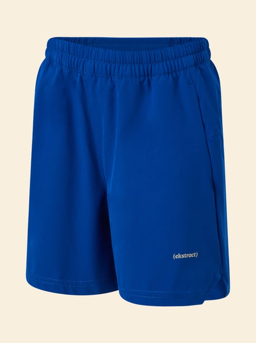 Pantalón corto deportivo con bolsillo con cremallera en la espalda - (ekstract) - Kiabi Pantalón corto deportivo con bolsillo con cremallera en la espalda - (ekstract) - Kiabi