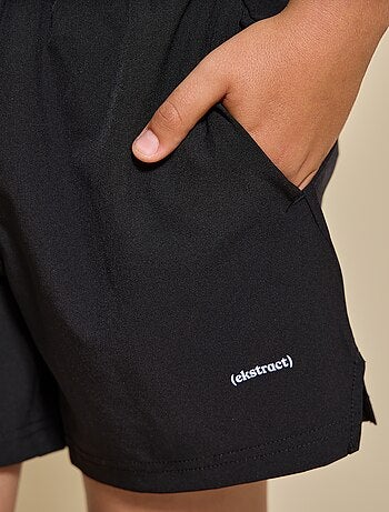 Pantalón corto deportivo con bolsillo con cremallera en la espalda - (ekstract)