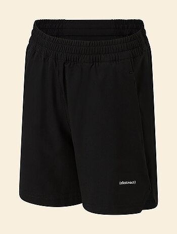 Ekstract - Pantalón corto deportivo con bolsillo con cremallera en la espalda